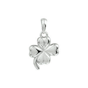 hanger klaver zilver gerhodineerd