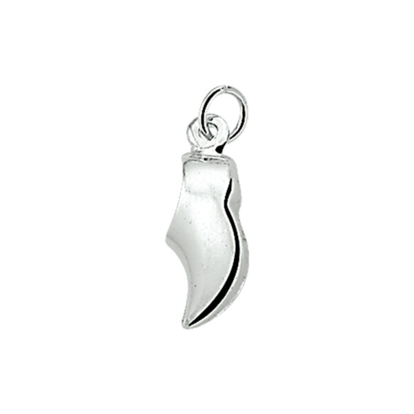 hanger klomp zilver wit