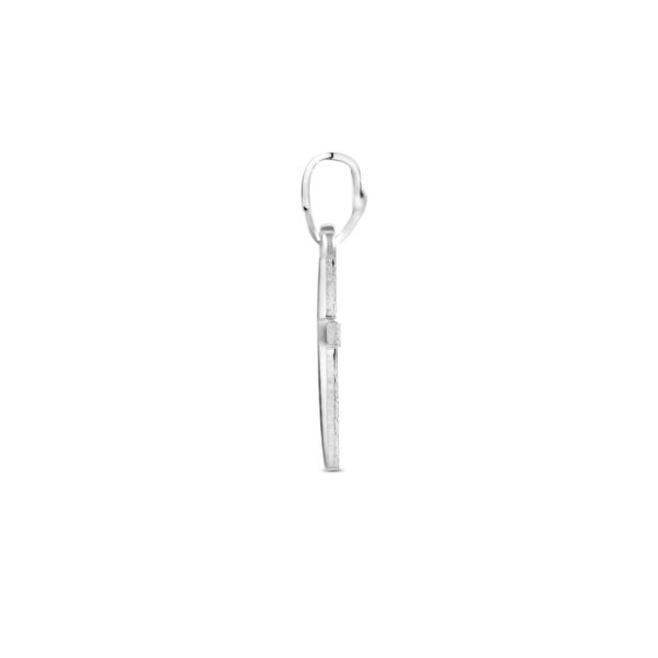 hanger kruis 13 mm zilver gerhodineerd - Afbeelding 3