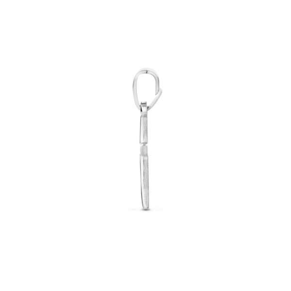 hanger kruis 13 mm zilver gerhodineerd - Afbeelding 3
