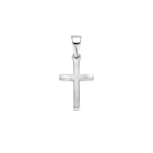 hanger kruis 13 mm zilver gerhodineerd