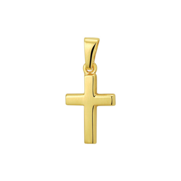 hanger kruis 14K geelgoud