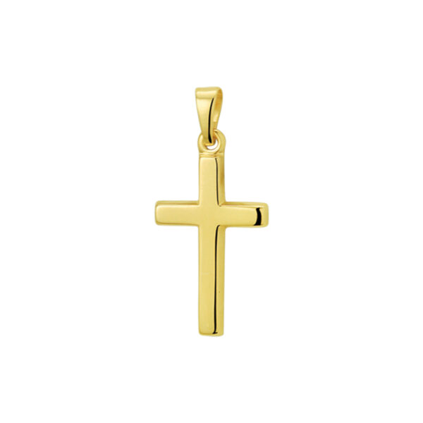 hanger kruis 14K geelgoud