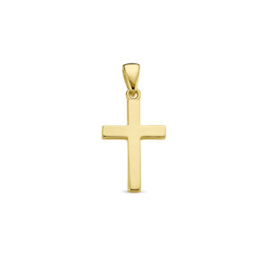 hanger kruis 14K geelgoud