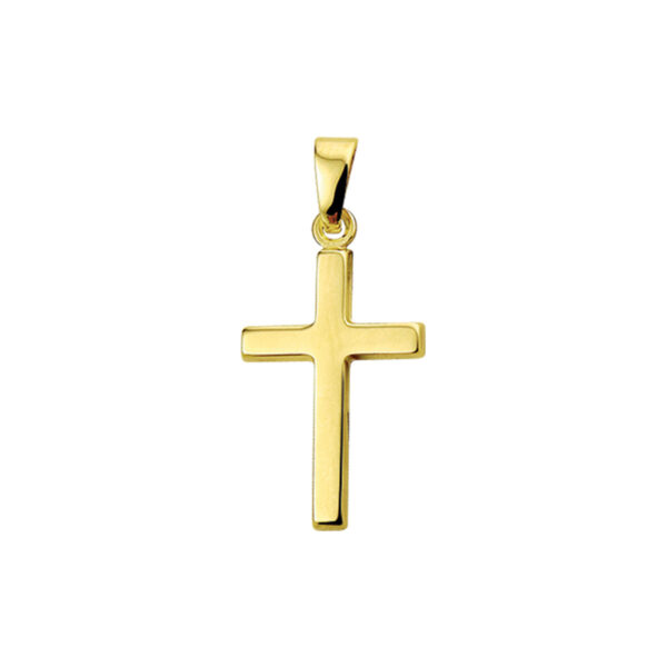 hanger kruis 14K geelgoud