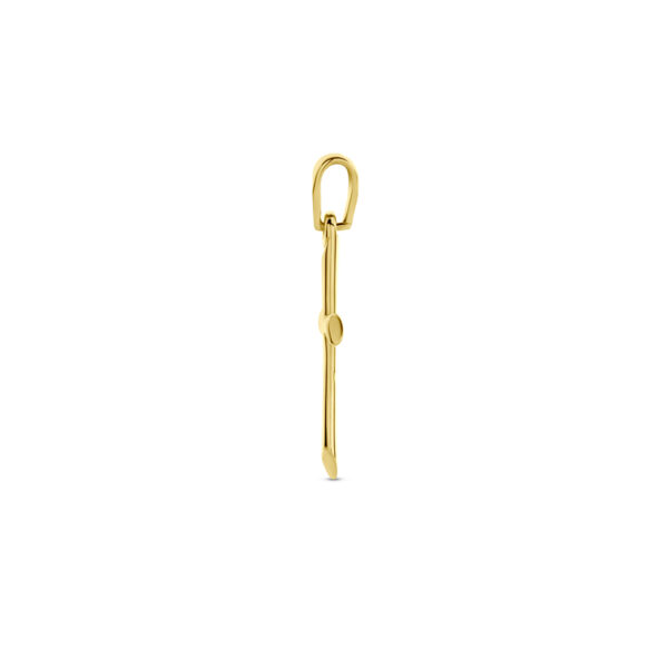 hanger kruis 14K geelgoud - Afbeelding 3