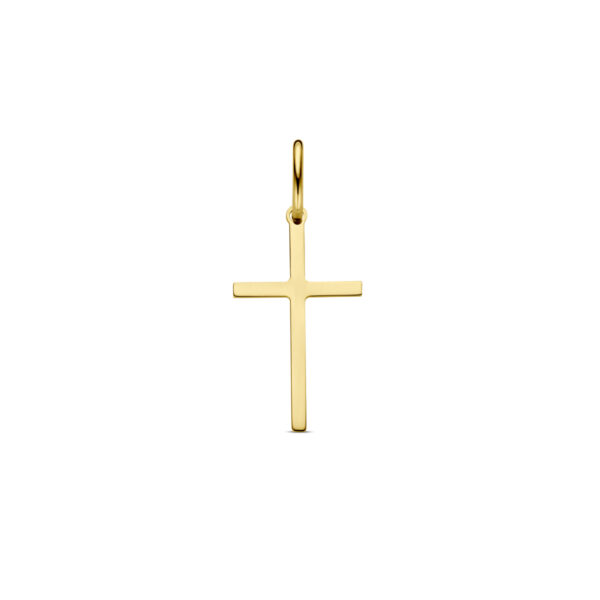 hanger kruis 14K geelgoud