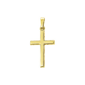hanger kruis 14K geelgoud