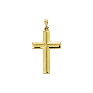 hanger kruis 14K geelgoud
