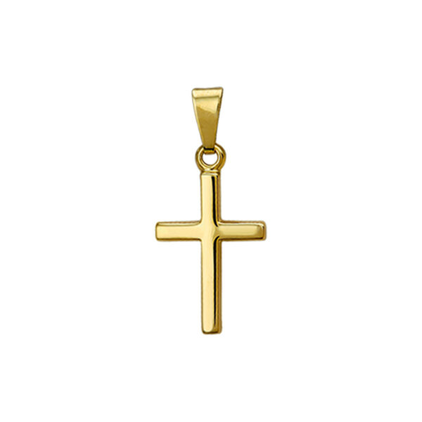 hanger kruis 14K geelgoud