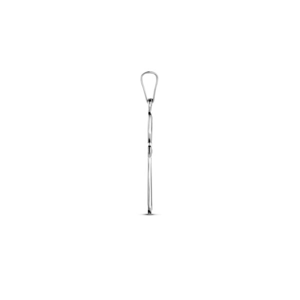 hanger kruis 25 mm zilver gerhodineerd - Afbeelding 3
