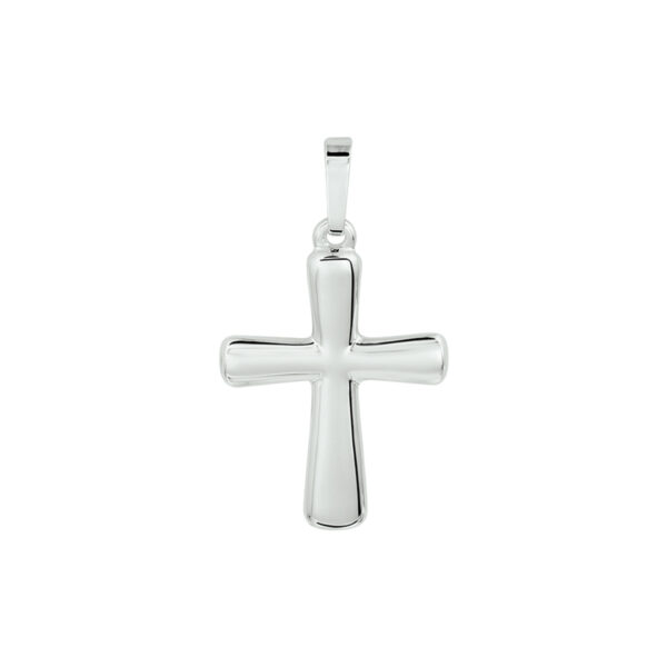 hanger kruis zilver gerhodineerd