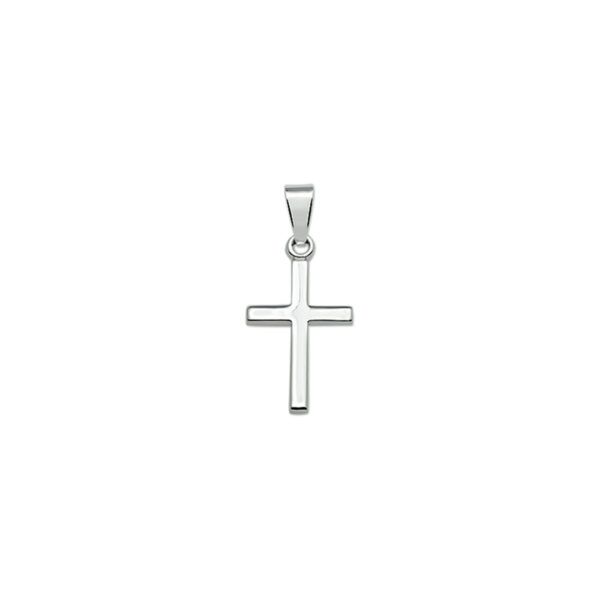 hanger kruis zilver gerhodineerd