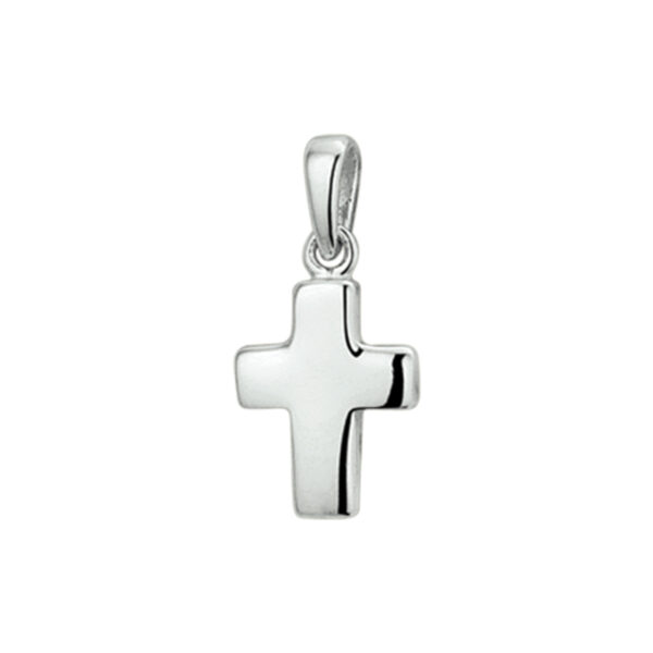 hanger kruis zilver gerhodineerd