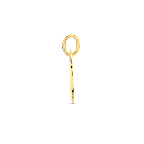 hanger meisje 15 x 11 mm 14K geelgoud - Afbeelding 3