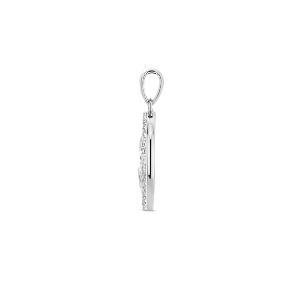hanger moeder en kind zirkonia zilver gerhodineerd - Afbeelding 3