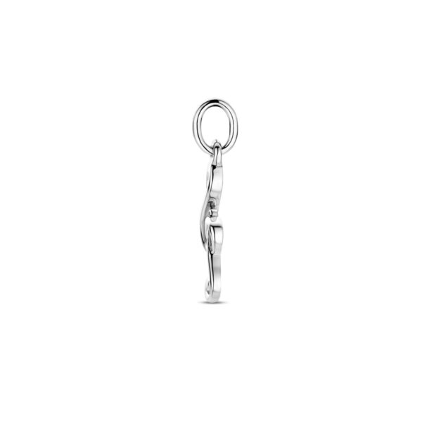 hanger muzieknoot zilver gerhodineerd - Afbeelding 3