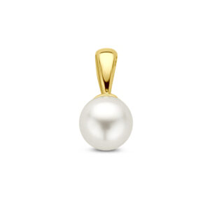hanger parel 12 mm 14K geelgoud