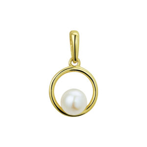 hanger parel 14K geelgoud