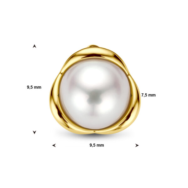 hanger parel 14K geelgoud - Afbeelding 4