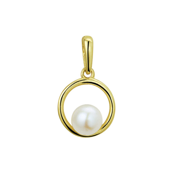hanger parel 14K geelgoud