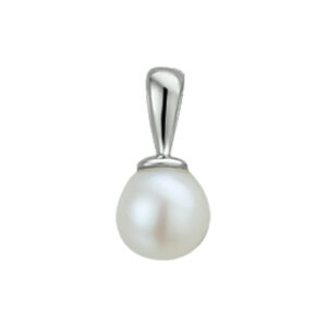 hanger parel 14K witgoud