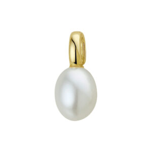 hanger parel 9 x 11 mm 14K geelgoud