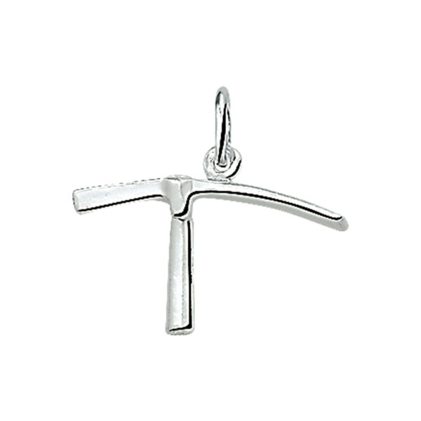 hanger pikhouweel zilver wit