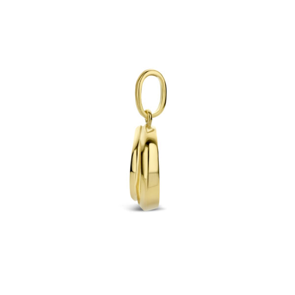 hanger rondje 14K geelgoud - Afbeelding 3