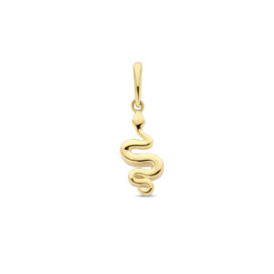 hanger slang 14K geelgoud