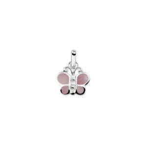 hanger vlinder zilver gerhodineerd