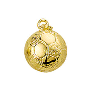 hanger voetbal 14K geelgoud