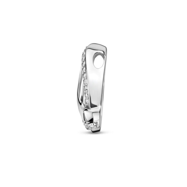 hanger zirkonia zilver gerhodineerd - Afbeelding 3