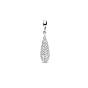hanger zirkonia zilver gerhodineerd