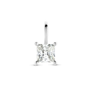 hanger zirkonia zilver gerhodineerd