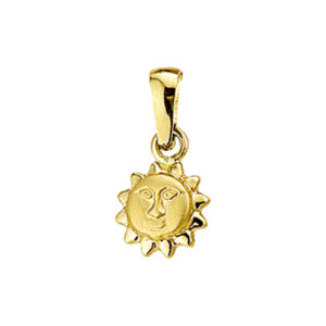 hanger zon 14K geelgoud