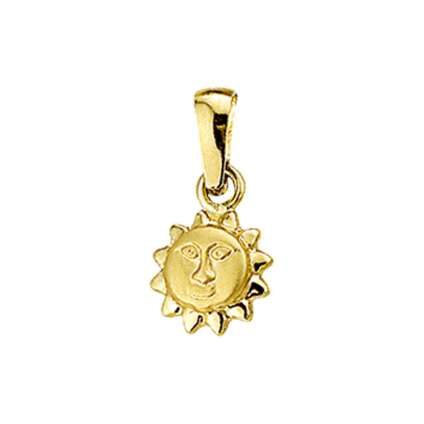 hanger zon 14K geelgoud