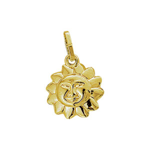 hanger zon 14K geelgoud