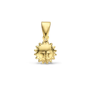 hanger zon 14K geelgoud