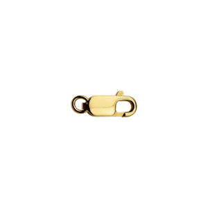 karabijnhaak 14 mm 14K geelgoud