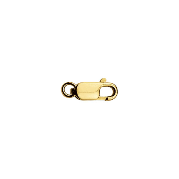 karabijnhaak 14 mm 14K geelgoud