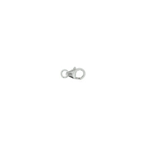 karabijnhaak 8 x 4,5 mm 14K witgoud