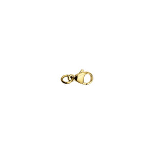 karabijnhaak 9 mm 14K geelgoud