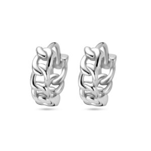 klapoorringen 10,5 mm zilver gerhodineerd