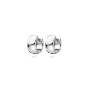 klapoorringen 10,5 mm zilver gerhodineerd