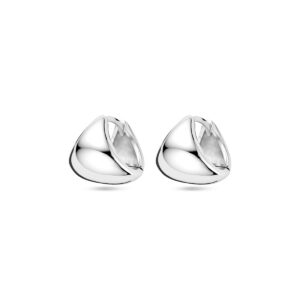 klapoorringen 11 mm zilver gerhodineerd