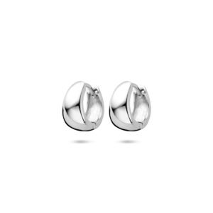 klapoorringen 11 mm zilver gerhodineerd