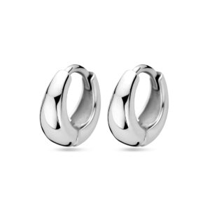 klapoorringen 11,5 mm zilver gerhodineerd