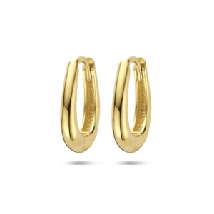 klapoorringen 14K geelgoud