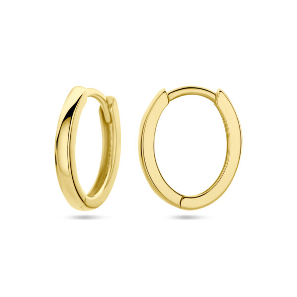 klapoorringen 14K geelgoud - Afbeelding 3